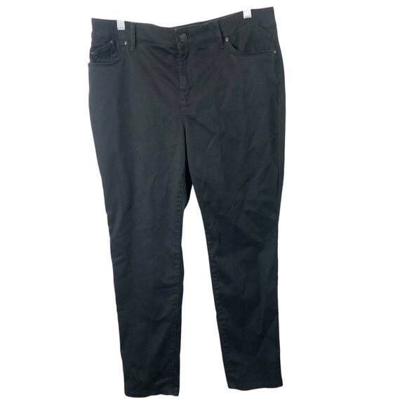 Chico's Women's The Platinum Black Jeggings Size 2 (U.S. 12) - Picture 1 of 7